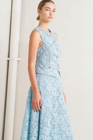 SWEET BUT STRONG WOVEN VEST - Glamourous Grace