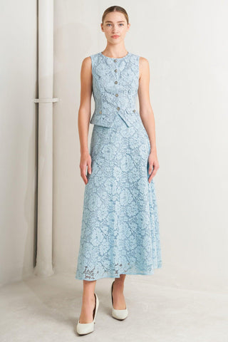 SWEET BUT STRONG WOVEN VEST - Glamourous Grace