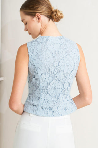 SWEET BUT STRONG WOVEN VEST - Glamourous Grace