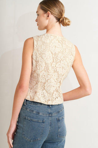 SWEET BUT STRONG WOVEN VEST - Glamourous Grace