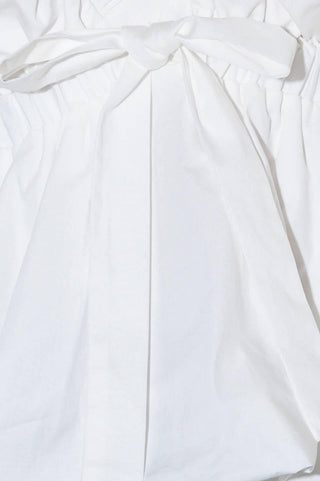 SLOW DOWN IN WHITE WOVEN TOP - Glamourous Grace