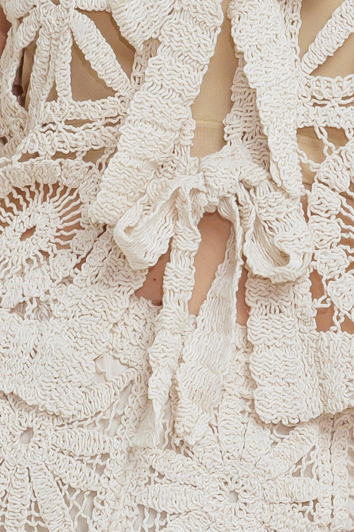 COASTAL BREEZE CROCHET VEST AND PANT SET - Glamourous Grace