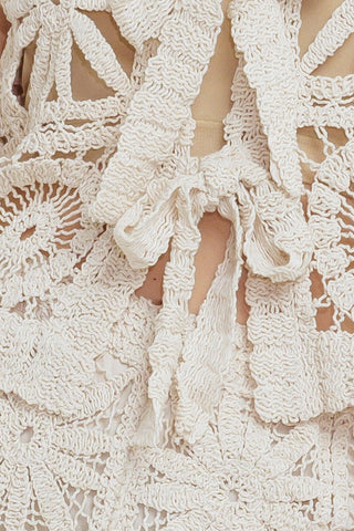 COASTAL BREEZE CROCHET VEST AND PANT SET - Glamourous Grace
