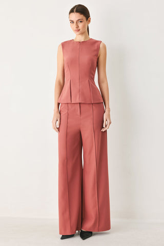 MODERN FLOW WOVEN TOP