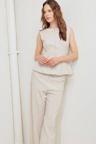 MODERN FLOW WOVEN TOP
