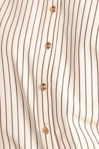 PINSTRIPE CHIC WOVEN TOP - Glamourous Grace