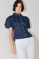 COOL FEMME DENIM TOP Flying Tomato