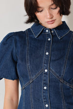 COOL FEMME DENIM TOP Flying Tomato