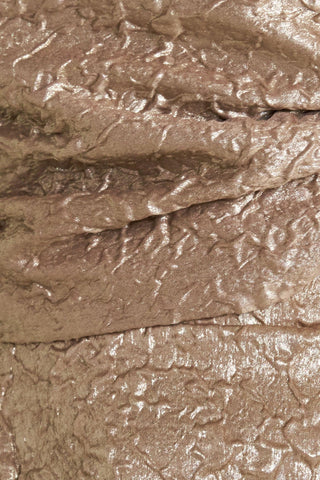 LIQUID GOLD WOVEN TOP