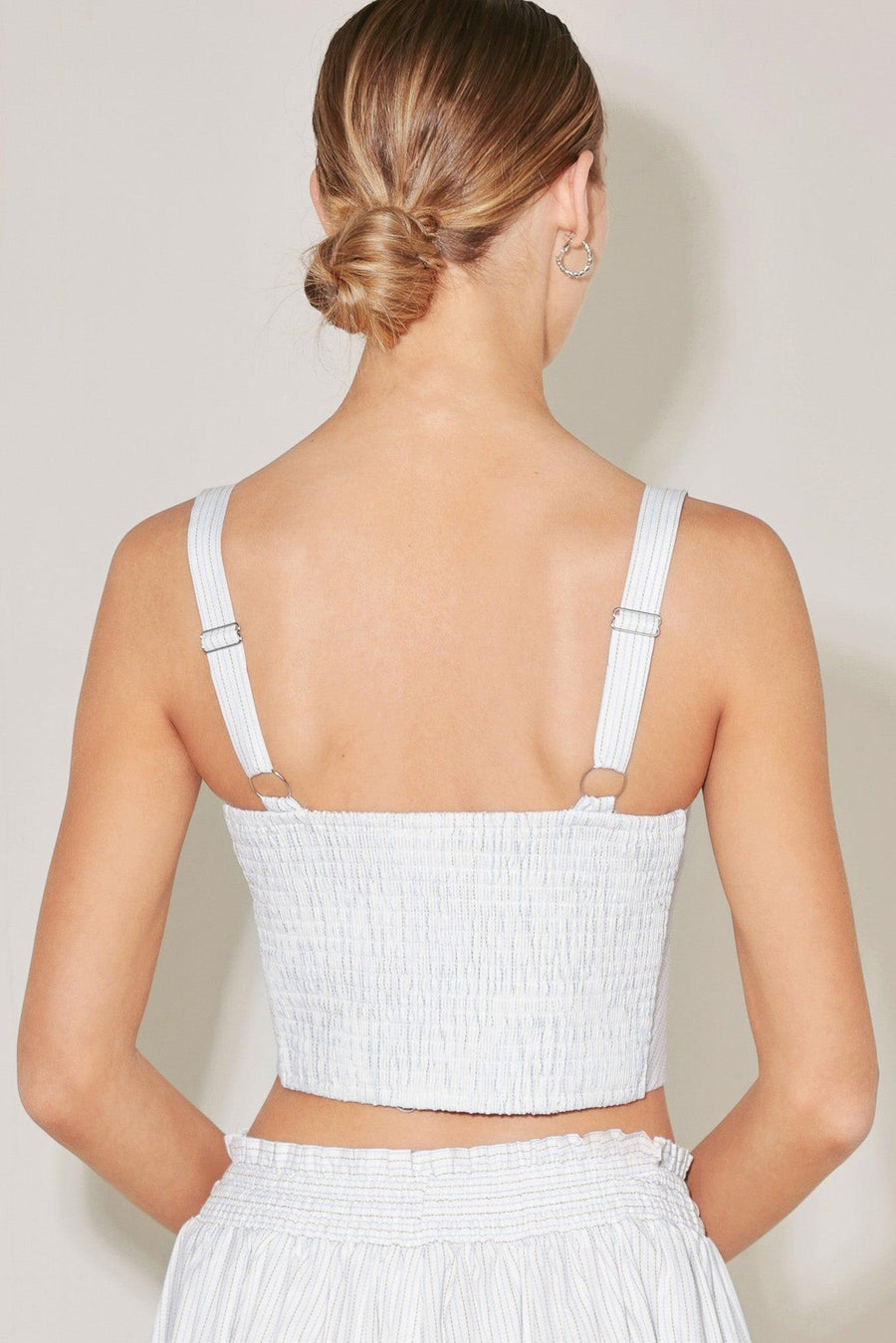 OCEAN BREEZE WOVEN CROP TOP - Glamourous Grace