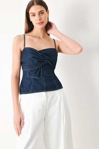 SWEET KISS DENIM TOP - Glamourous Grace
