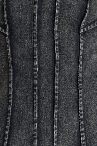 NIGHT SHAPE DENIM TOP