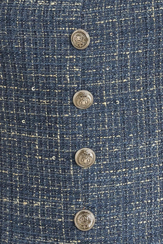 STUDIO FEMME LOOK TWEED TOP - Glamourous Grace
