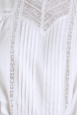 PURE POETRY VICTORIAN WOVEN TOP - Glamourous Grace