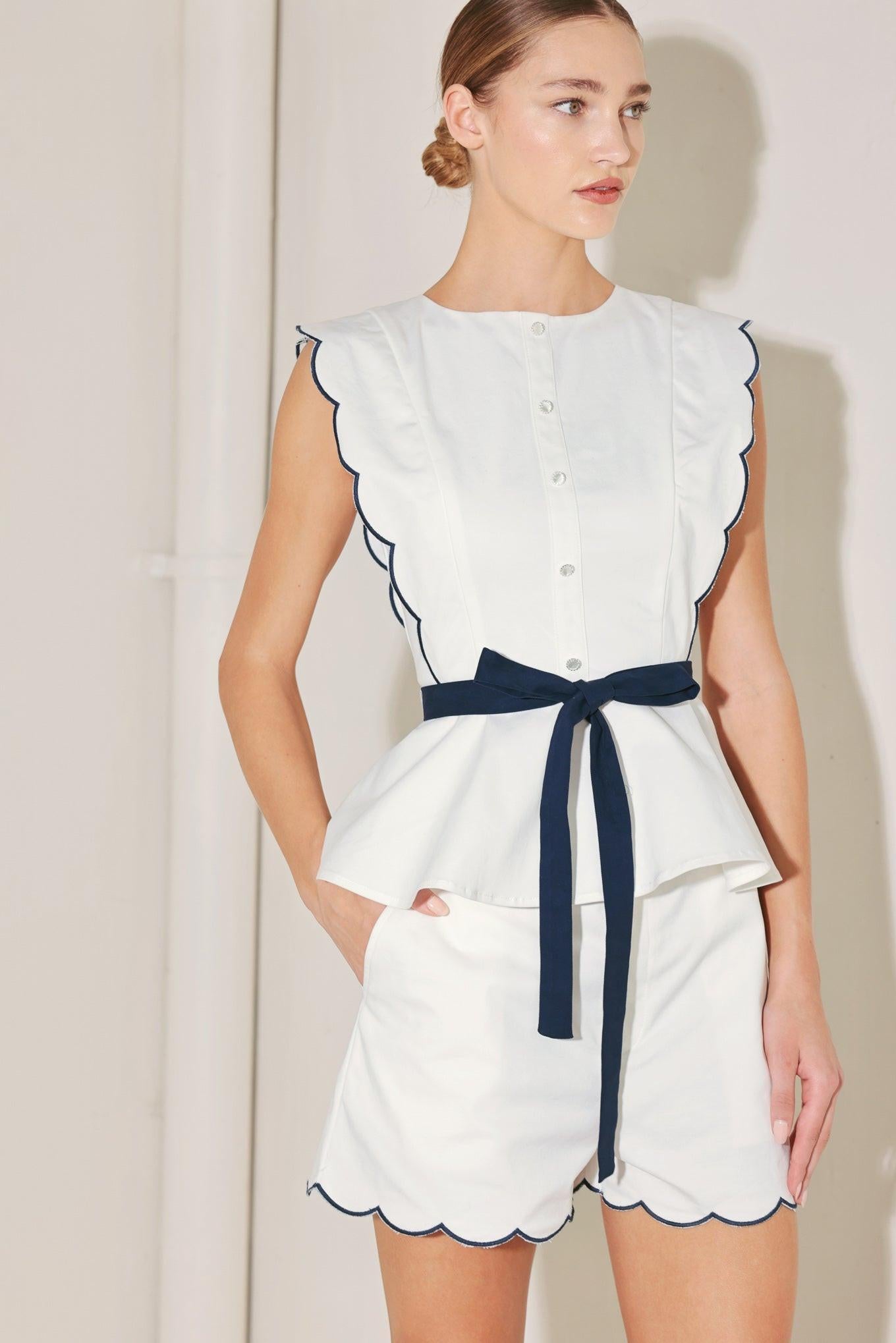 RESORT READY WOVEN TOP - Glamourous Grace
