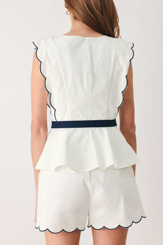 RESORT READY WOVEN TOP