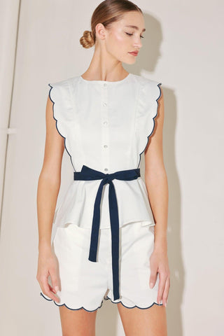 RESORT READY WOVEN TOP - Glamourous Grace