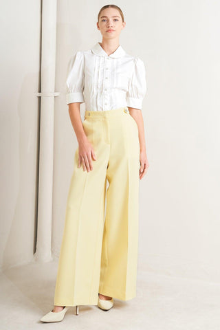 REFINED ROMANCE WOVEN TOP - Glamourous Grace