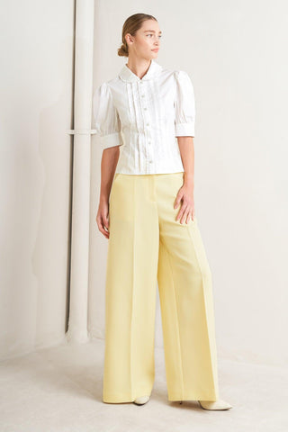 REFINED ROMANCE WOVEN TOP - Glamourous Grace