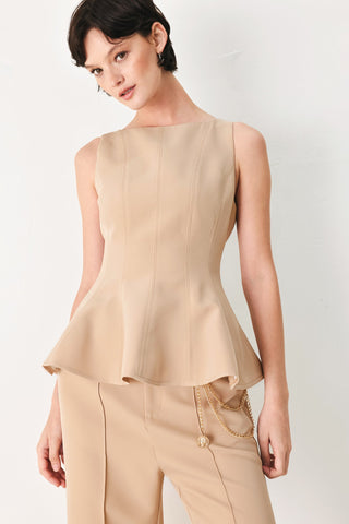 CRYSTAL BAY WOVEN TOP - Glamourous Grace