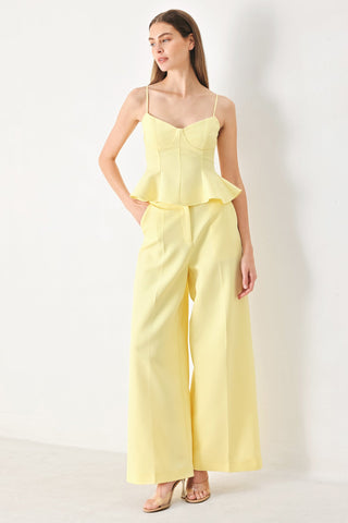 SWEET SUNSHINE WOVEN CAMI TOP - Glamourous Grace