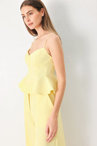 SWEET SUNSHINE WOVEN CAMI TOP - Glamourous Grace