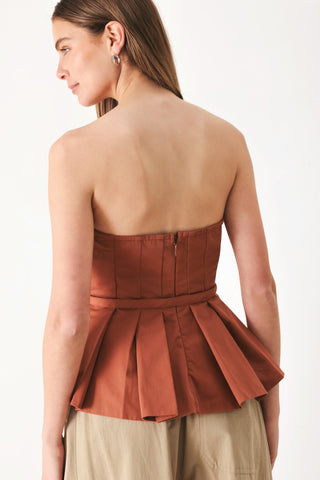 PURE FRAME WOVEN TUBE TOP - Glamourous Grace