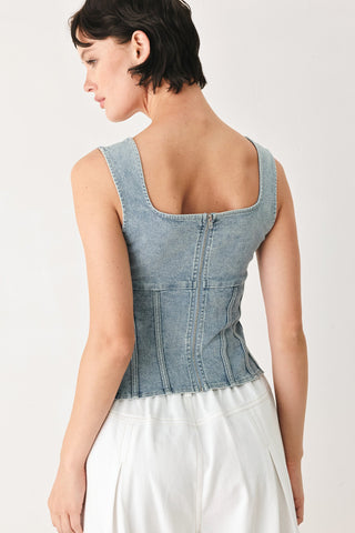 THE SEABREEZE DENIM TOP