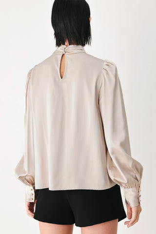 GOLDEN HOUR HIGH NECK BLOUSE