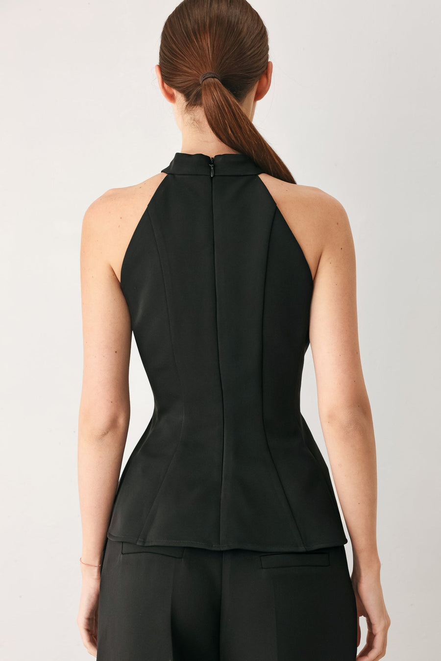 BLACK POWER WOVEN TOP - Glamourous Grace