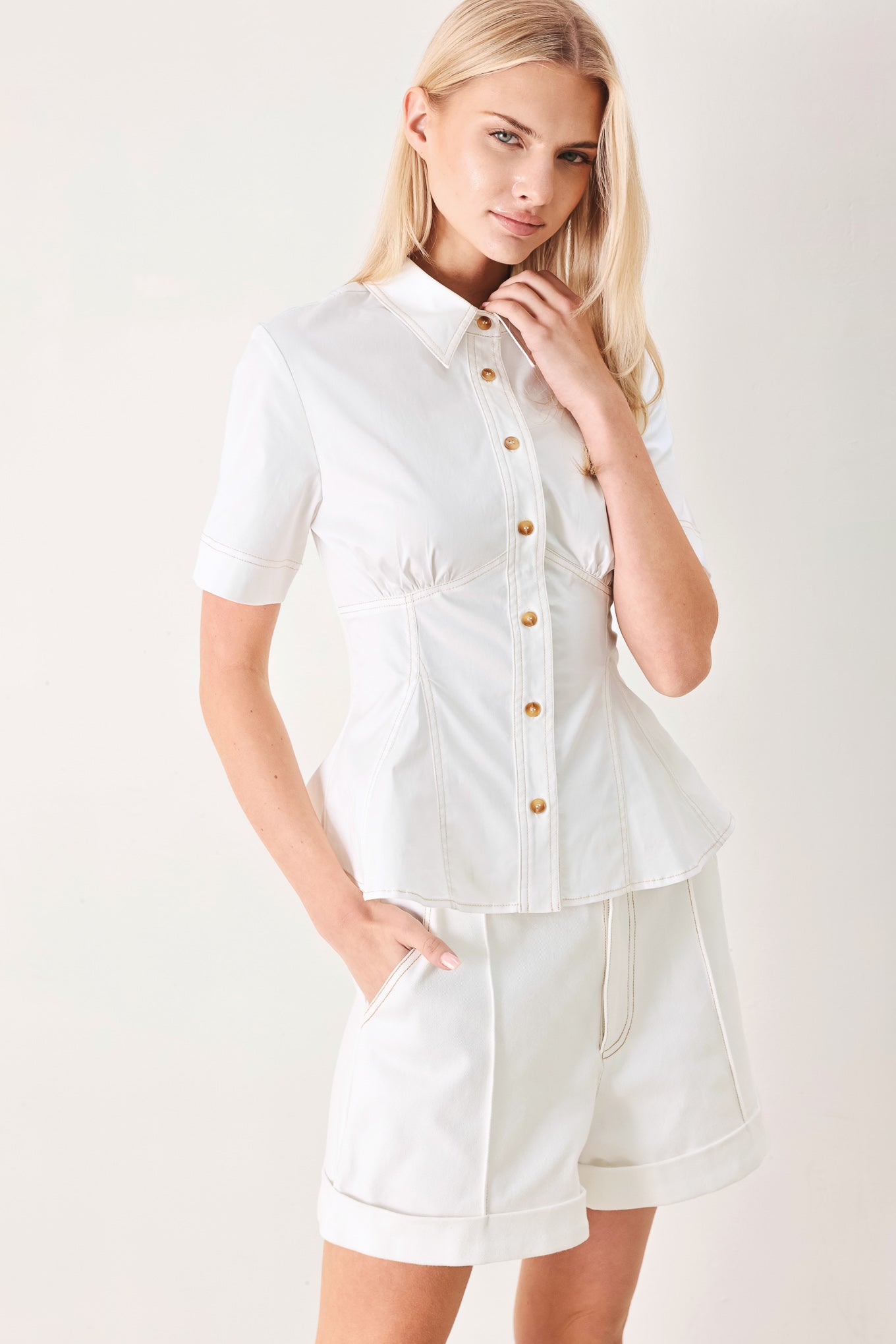 MADE FOR SUNSHINE WOVEN TOP - Glamourous Grace