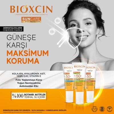 Bioxcin Very High Protection Sun Cream SPF50+ - Non-Greasy, Water-Resistant Sunscreen for Sensitive Skin - Glamourous Grace