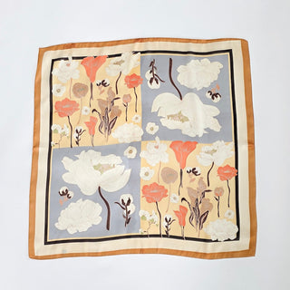 Fiona Floral Square Scarf