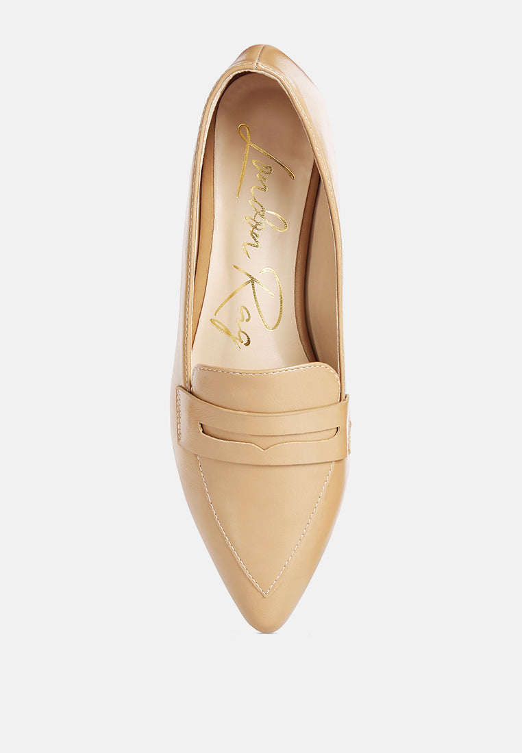 Peretti Flat Formal Loafers - Glamourous Grace