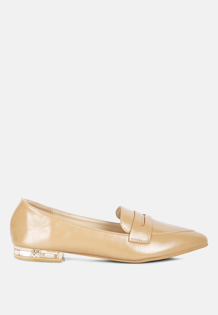 Peretti Flat Formal Loafers - Glamourous Grace