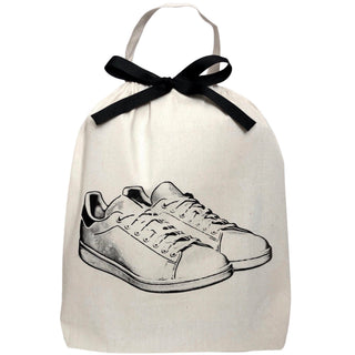 White Sneaker Shoe Bag – Cream - Glamourous Grace