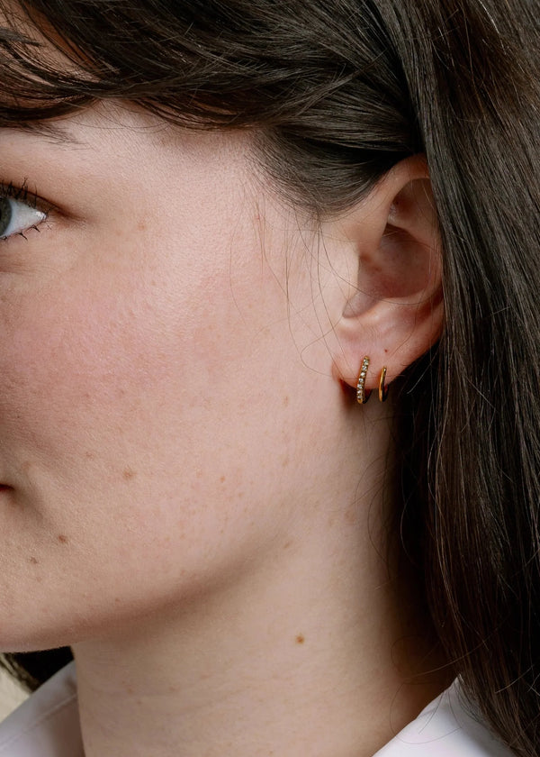 Fletcher Gold Earrings - Glamourous Grace
