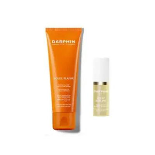 Darphin Soleil Plaisir Sunscreen SPF & Eclat Sublime Serum Set: UVA/UVB Protection, Hydrating, Radiant Skin - Anti-Aging - Glamourous Grace