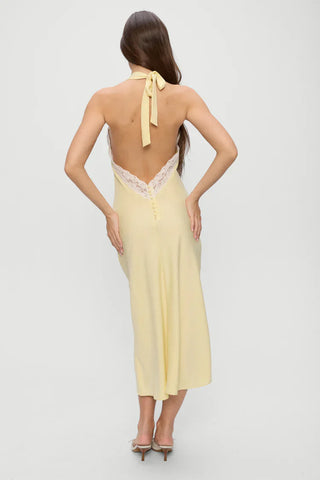 Darcy Whipped Butter Satin Midi Dress - Glamourous Grace