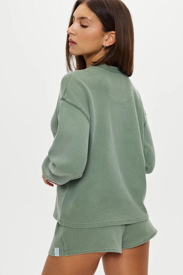 Noah Fern Thermal Long Sleeve Shirt - Glamourous Grace