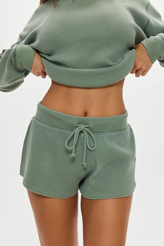Noah Fern Thermal Mini Shorts - Glamourous Grace