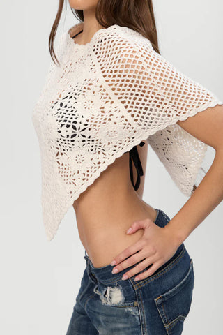 Sophie Crochet Poncho