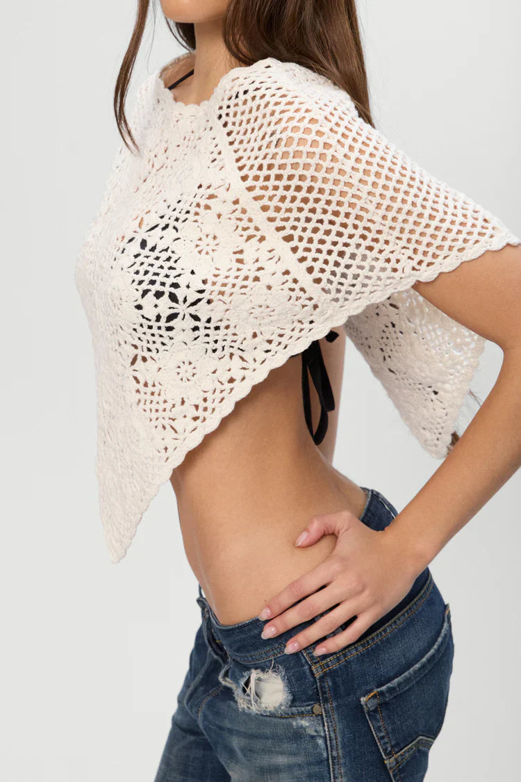 Sophie Crochet Poncho