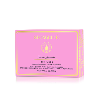 French Lavender Wild Flower, Pedi Buffer, and Body Wash Refill Set - Glamourous Grace