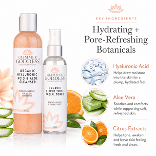 Fresh Start Duo – Hydrating Cleanser & Toner - Glamourous Grace