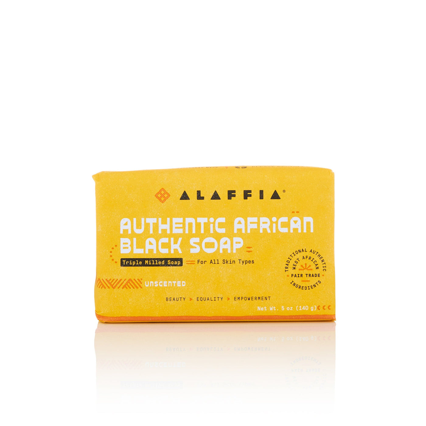 Authentic African Black Soap Triple Milled - Unscented - Glamourous Grace