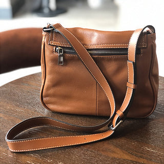 Full Grain Leather Shoulder Bag Women Crossbody Bag Leather Purse Gift for Her T21020