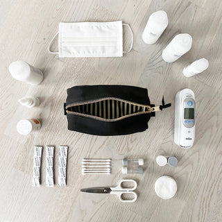 First Aid Organizing Pouch – Black - Glamourous Grace