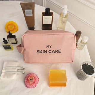 My Skin Care - Organizing Pouch – Pink/Blush - Glamourous Grace