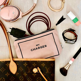Charger Pouch – Pink/Blush - Glamourous Grace